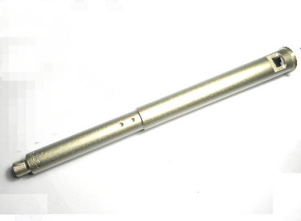 T Iron Airsoft Larue style 12'' GBB Outer Barrel (  Silver )